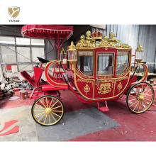 Electric Royal Tourist Horse Carriage with High Hood